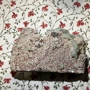 Green Apophyllite On Stilbite Matrix